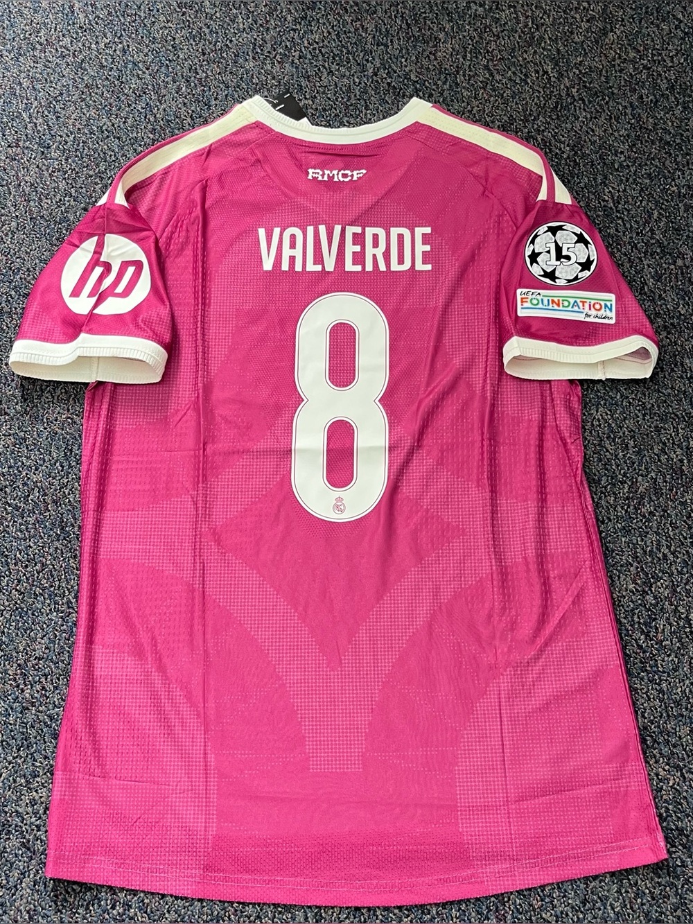 VALVERDE 8 REAL MADRID 26/27 THIRD PLAYER VERSION JERSEY (XL)